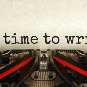 time to write